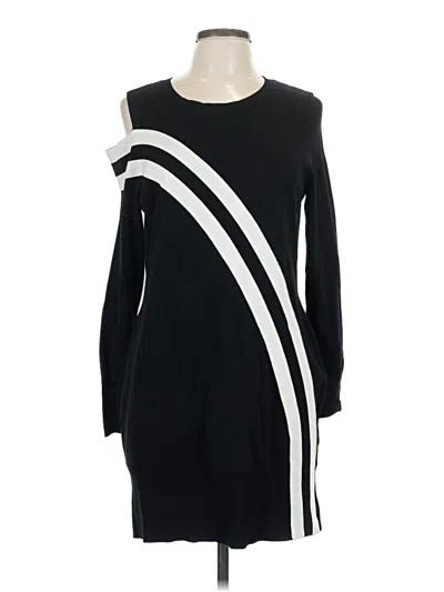 Pre-owned Bar Iii Casual Dress In Black
