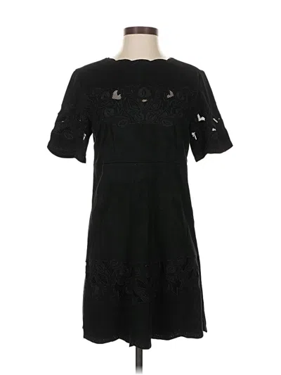 Pre-owned Bar Iii Casual Dress In Black