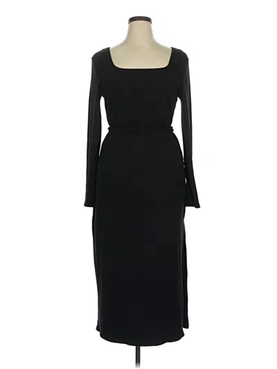 Pre-owned Bar Iii Casual Dress In Black
