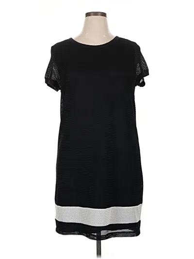Pre-owned Bar Iii Casual Dress In Black