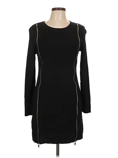 Bar Iii Casual Dress In Black