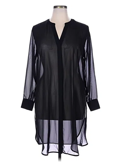 Pre-owned Bar Iii Casual Dress In Black