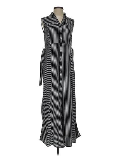 Pre-owned Bar Iii Casual Dress In Black