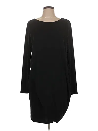 Pre-owned Bar Iii Casual Dress In Black