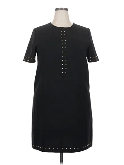 Pre-owned Bar Iii Casual Dress In Black