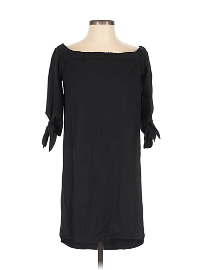 Pre-owned Bar Iii Casual Dress In Black