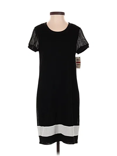 Pre-owned Bar Iii Casual Dress In Black