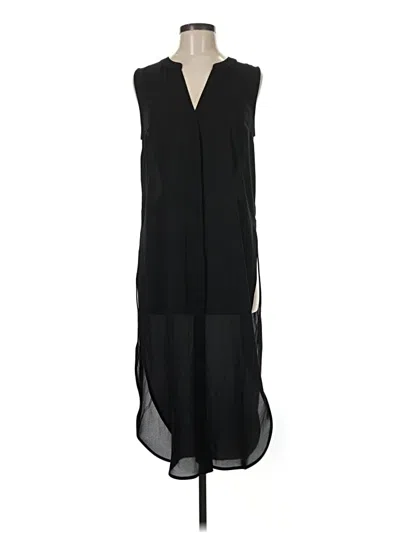 Pre-owned Bar Iii Casual Dress In Black