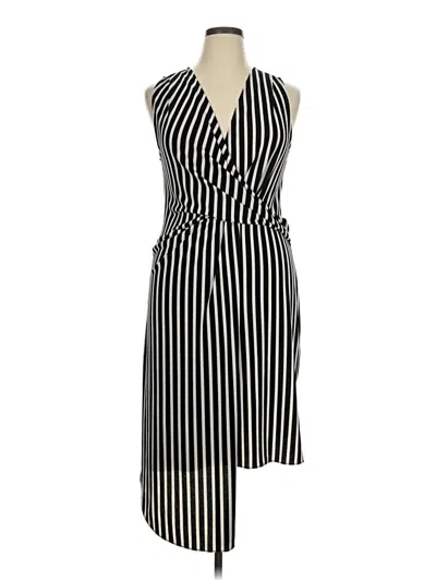 Pre-owned Bar Iii Casual Dress In Black