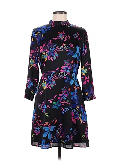 Pre-owned Bar Iii Casual Dress In Black