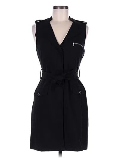 Bar Iii Casual Dress In Black