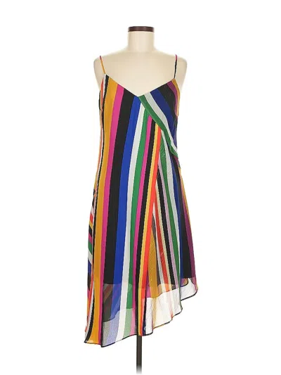 Pre-owned Bar Iii Casual Dress In Blue