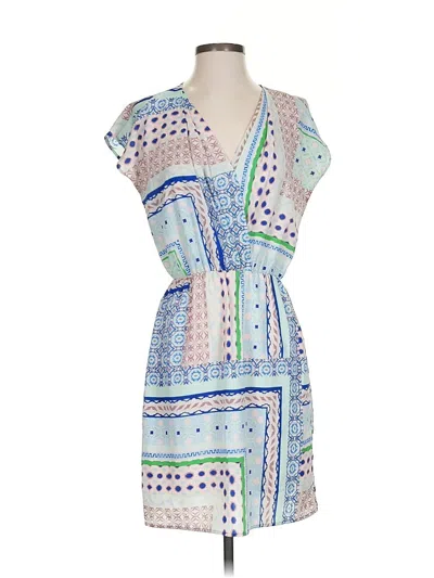 Pre-owned Bar Iii Casual Dress In Blue