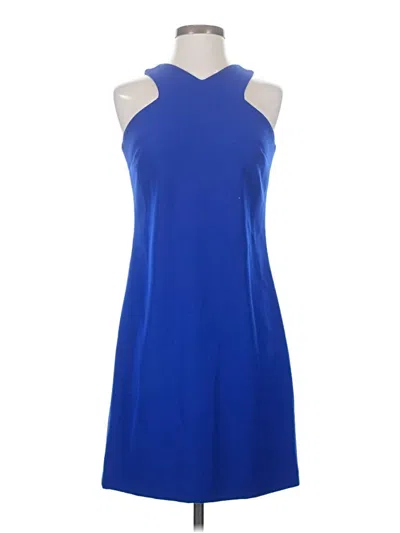 Pre-owned Bar Iii Casual Dress In Blue