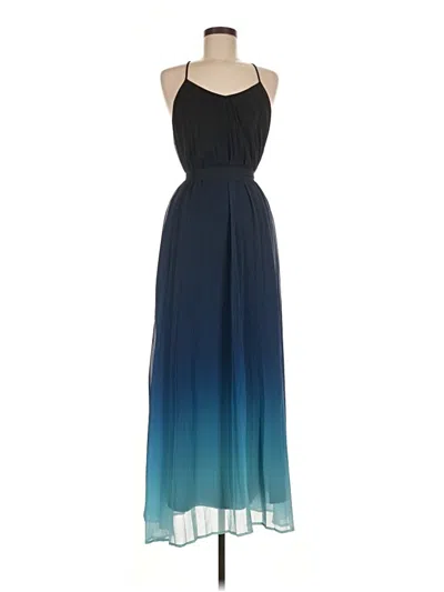 Pre-owned Bar Iii Casual Dress In Blue