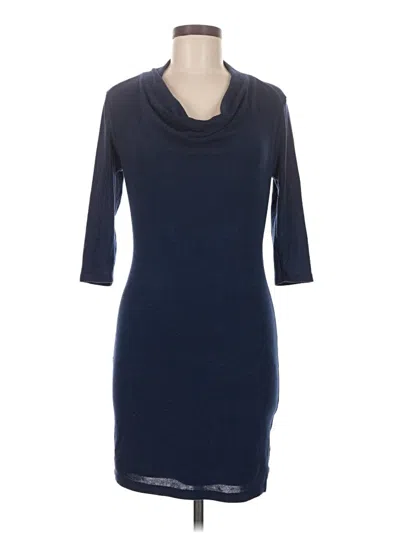Pre-owned Bar Iii Casual Dress In Blue