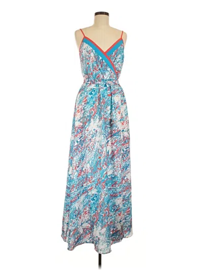 Pre-owned Bar Iii Casual Dress In Blue