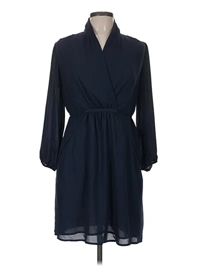 Pre-owned Bar Iii Casual Dress In Blue