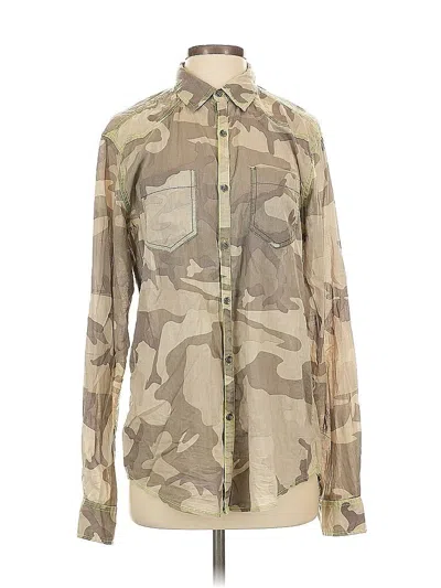 Pre-owned Bar Iii Casual Dress In Brown