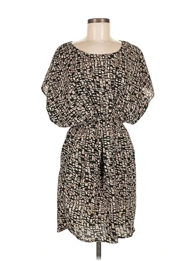 Pre-owned Bar Iii Casual Dress In Brown