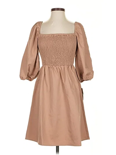 Bar Iii Casual Dress In Brown