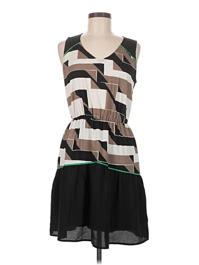 Pre-owned Bar Iii Casual Dress In Brown