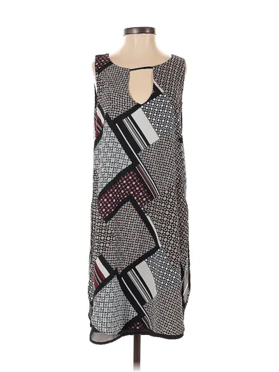 Pre-owned Bar Iii Casual Dress In Gray