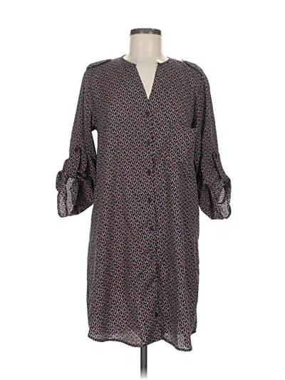 Pre-owned Bar Iii Casual Dress In Gray