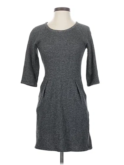 Pre-owned Bar Iii Casual Dress In Gray