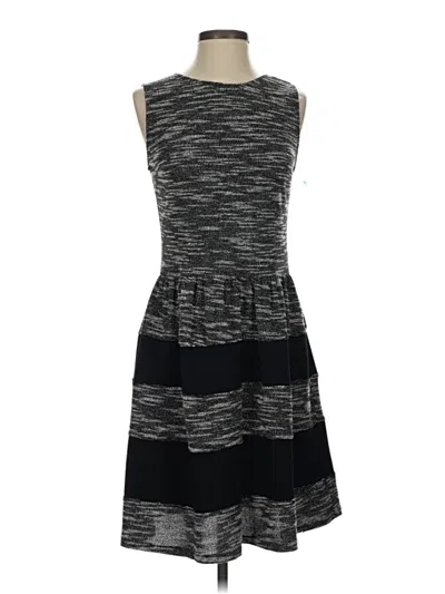 Pre-owned Bar Iii Casual Dress In Gray