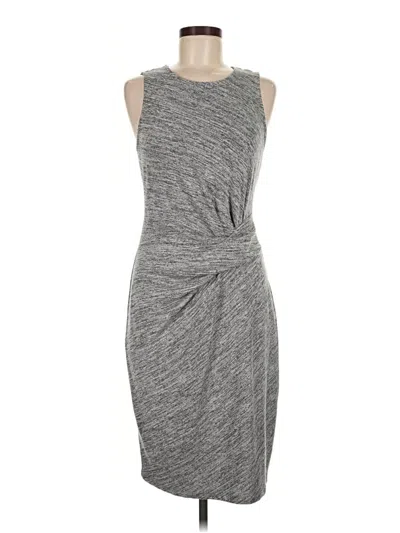 Pre-owned Bar Iii Casual Dress In Gray