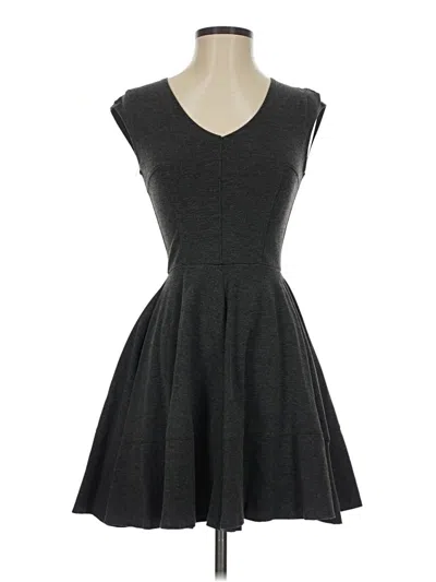 Pre-owned Bar Iii Casual Dress In Gray