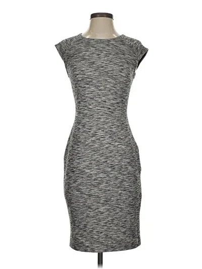 Pre-owned Bar Iii Casual Dress In Gray