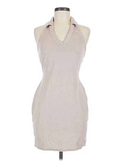 Pre-owned Bar Iii Casual Dress In Gray