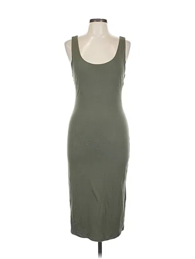 Pre-owned Bar Iii Casual Dress In Green