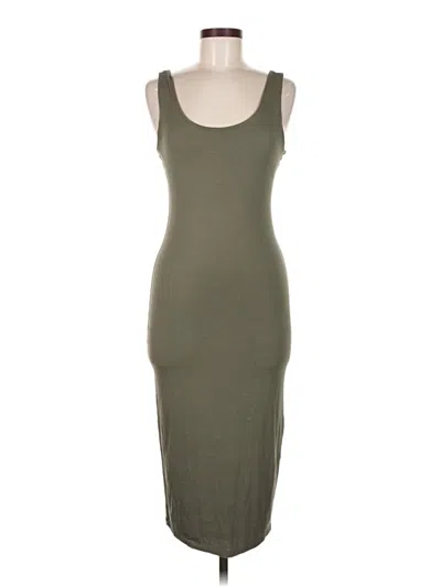 Pre-owned Bar Iii Casual Dress In Green