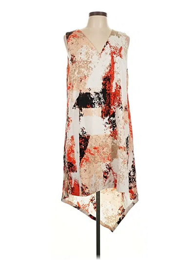 Pre-owned Bar Iii Casual Dress In Ivory