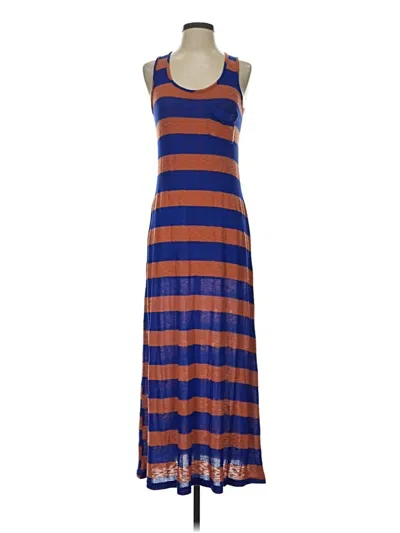Pre-owned Bar Iii Casual Dress In Orange