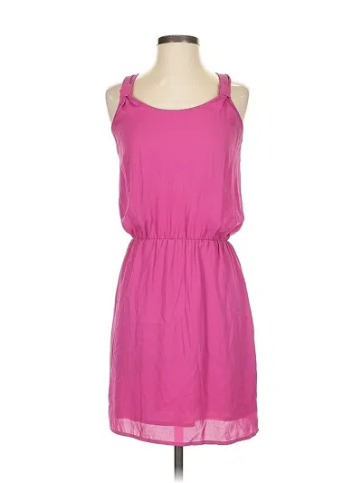 Pre-owned Bar Iii Casual Dress In Pink
