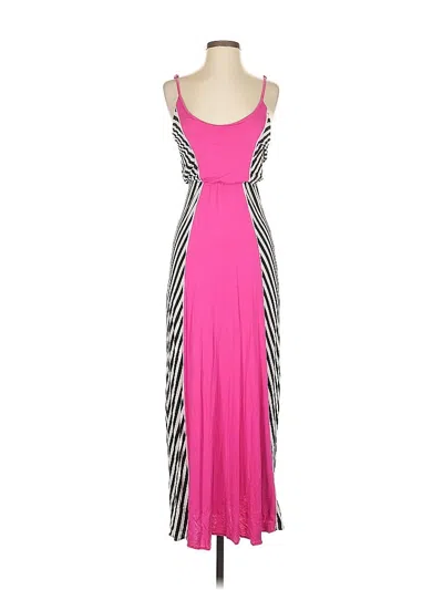 Pre-owned Bar Iii Casual Dress In Pink