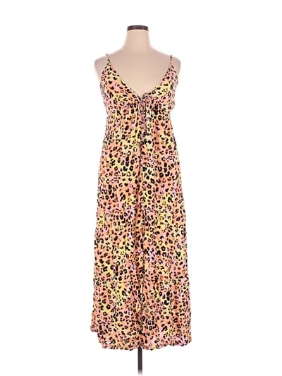 Pre-owned Bar Iii Casual Dress In Pink