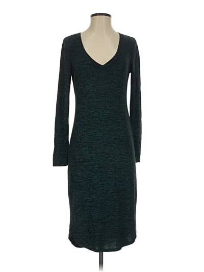 Pre-owned Bar Iii Casual Dress In Teal