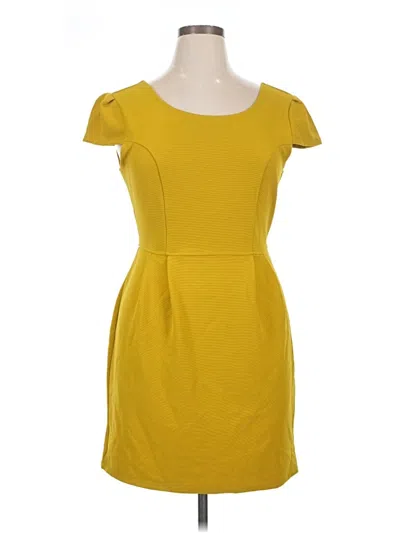 Bar Iii Casual Dress In Yellow