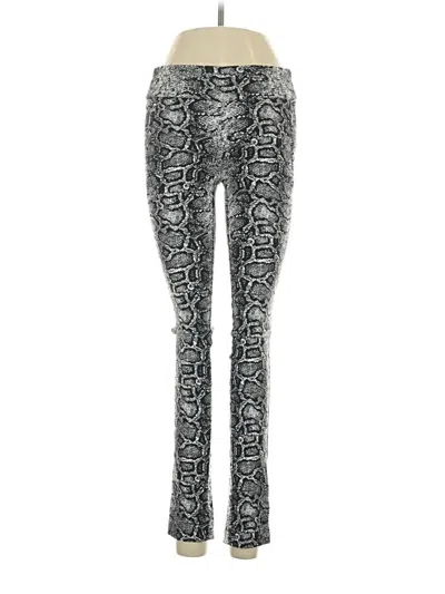 Pre-owned Bar Iii Casual Pants In Silver