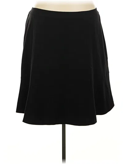 Pre-owned Bar Iii Casual Skirt In Black