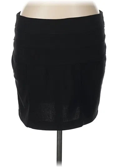 Pre-owned Bar Iii Casual Skirt In Black