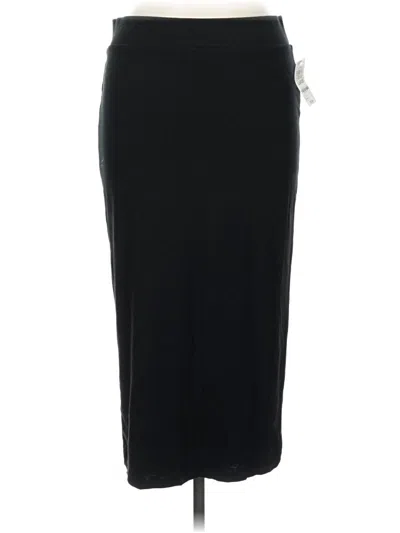 Pre-owned Bar Iii Casual Skirt In Black