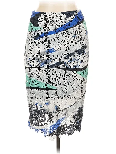 Pre-owned Bar Iii Casual Skirt In Blue