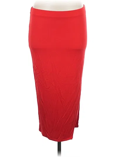 Pre-owned Bar Iii Casual Skirt In Red