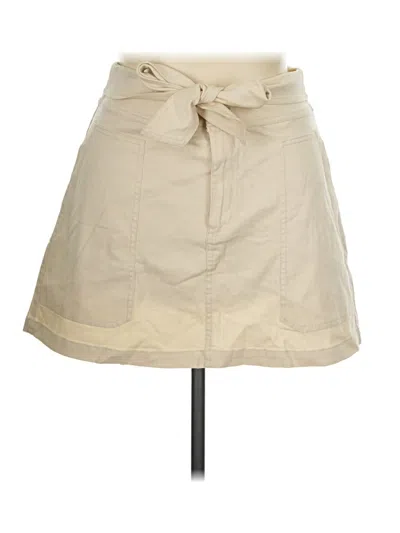 Pre-owned Bar Iii Casual Skirt In Tan